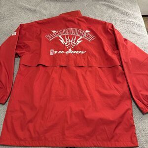 Kadena‎ High Voltage Shop Vintage Red Air Force Jacket Japan Rare Men's Size Lg